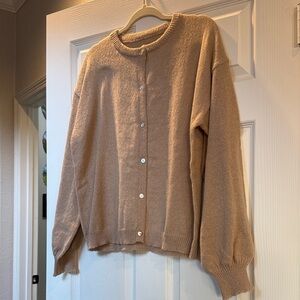 Women's Tan Sweater